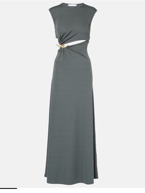 Christopher Esber stone cut out maxi dress